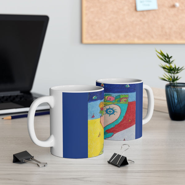 Cosmic Heart (1st Edition) Ceramic Mug, (11oz, 15oz)