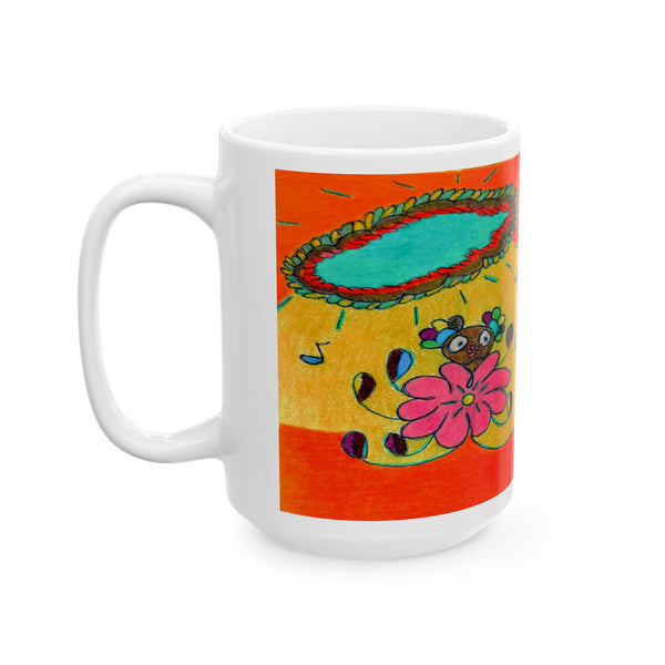 Sonic Bloom, Ceramic Mug, (11oz) (15oz)