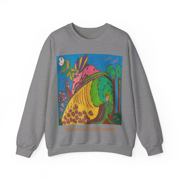 Whimsical Wonderland, Unisex Heavy Blend™ Crewneck Sweatshirt