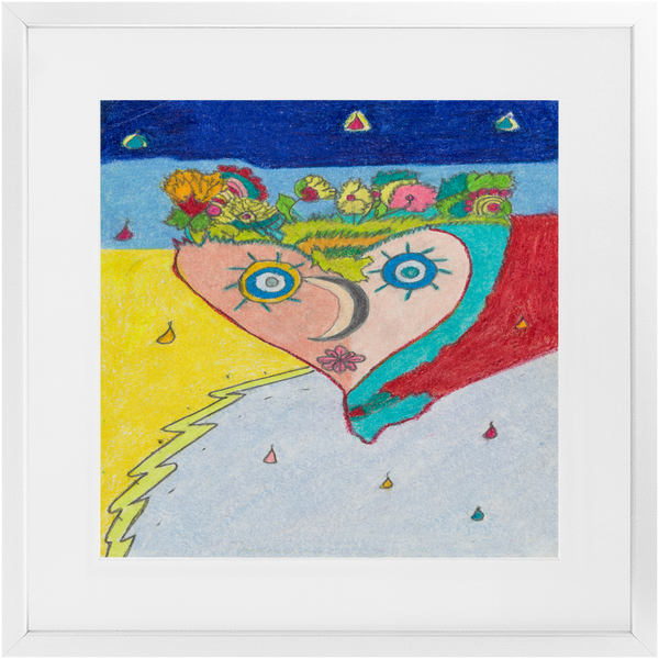 Cosmic Heart (1st Edition) (Cosmic Collection) Premium Framed Prints