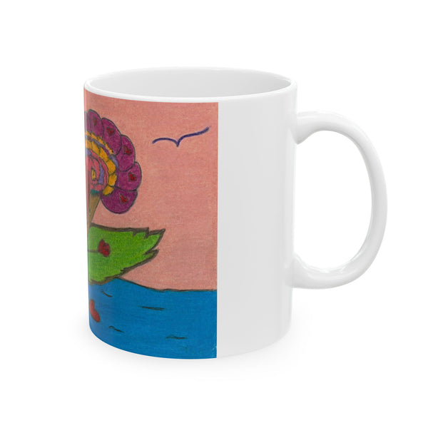 Upright in Heart (My Valentine's) Ceramic Mug (11oz,15oz)