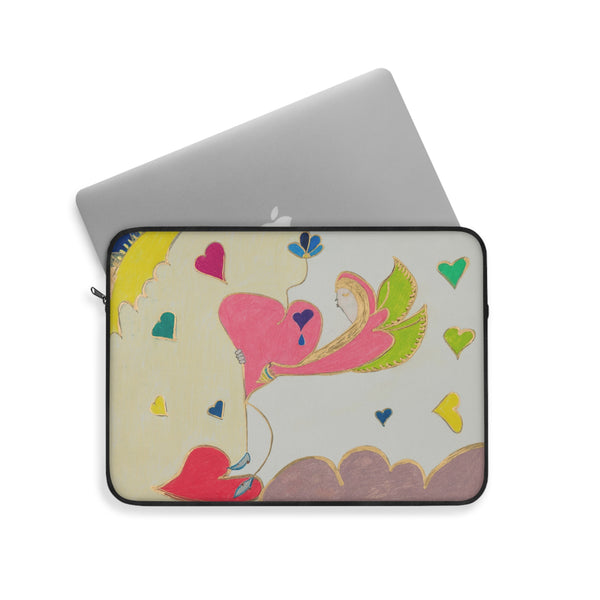 Let Your Heart Rise From The Ashes Like a Cosmic Phoenix! (2nd Edition) Laptop Sleeve