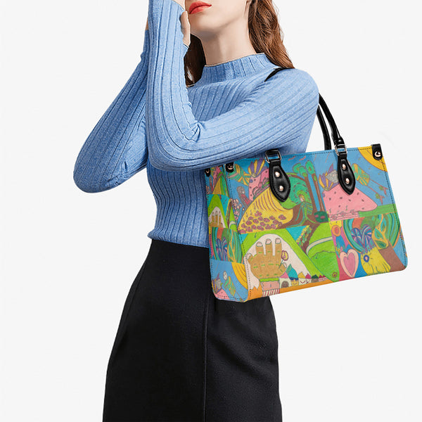 Whimsical Wonderland (Alternate 4th Edition) Multiple Sizes Upgraded Luxury Women PU Leather Handbag