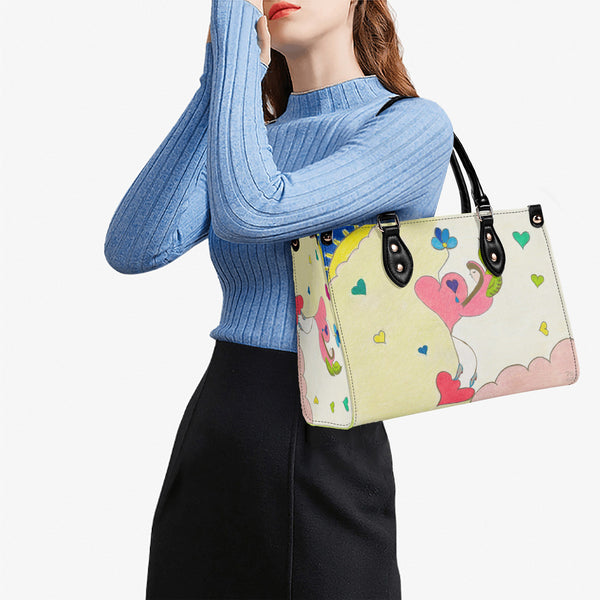 Cosmic Phoenix (1st Edition), Multiple Sizes Upgraded Luxury Women PU Leather Handbag