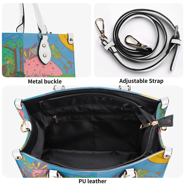 Whimsical Wonderland (Alternate 4th Edition) Multiple Sizes Upgraded Luxury Women PU Leather Handbag