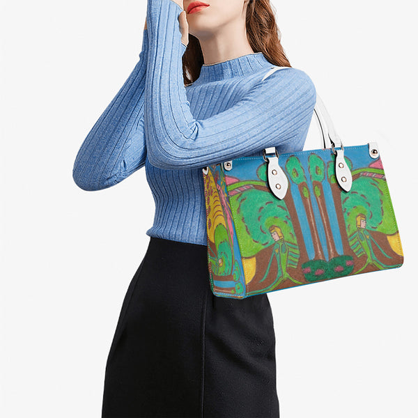 Whimsical Wonderland (Alternative 1st Edition) Multiple Sizes Upgraded Luxury Women PU Leather Handbag