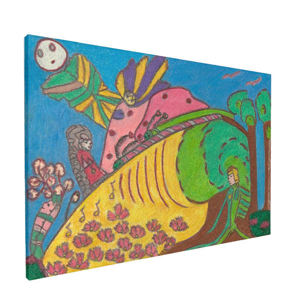 Whimsical Wonderland: HC_C22 Canvas with Mounting Brackets 12x18in (horizontal)