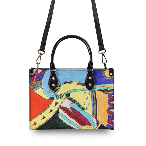 Free As A Bird, Multiple Sizes Upgraded Luxury Women PU Leather Handbag