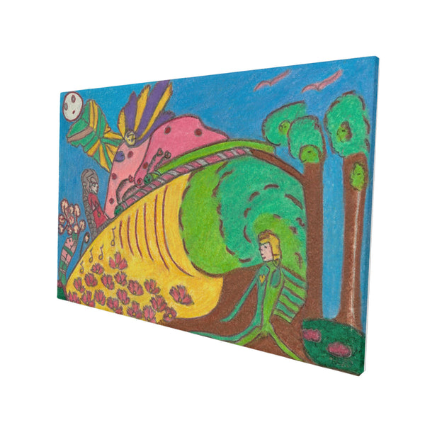 Whimsical Wonderland: HC_C22 Canvas with Mounting Brackets 12x18in (horizontal)