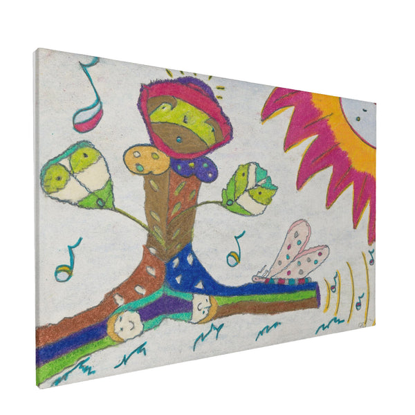Growing Up (Renewal) HC_C22 Canvas with Mounting Brackets 12x18in (horizontal)