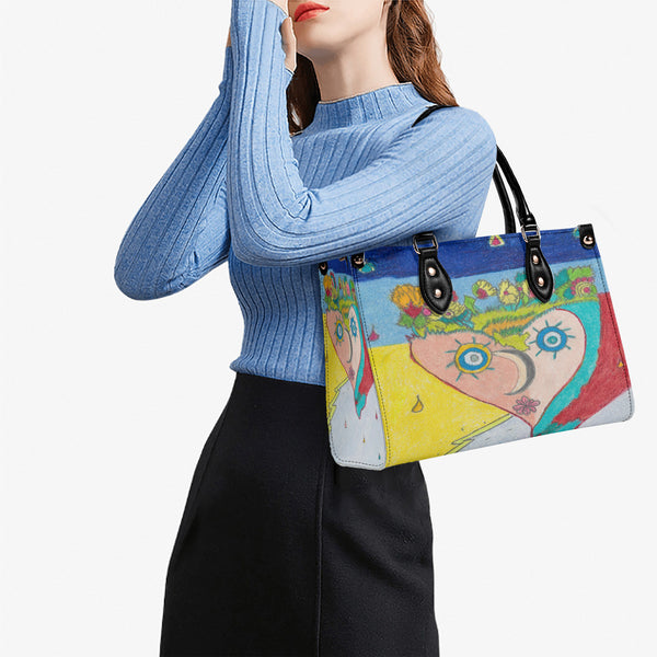 Cosmic Phoenix (1st Edition) Multiple Sizes Upgraded Luxury Women PU Leather Handbag