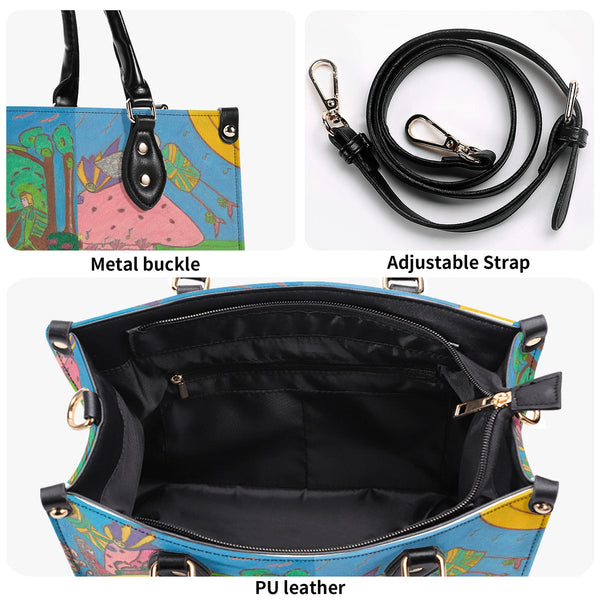 Whimsical Wonderland (Alternate 4th Edition) Multiple Sizes Upgraded Luxury Women PU Leather Handbag