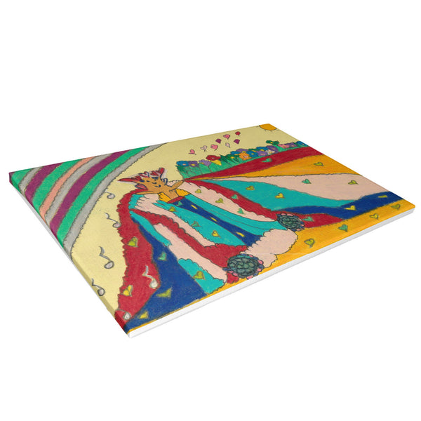 Noble King of Hearts, HC_C24 Canvas with Mounting Brackets 16x24in (horizontal)