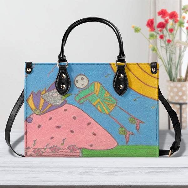 Full Moon, Multiple Sizes Upgraded Luxury Women PU Leather Handbag