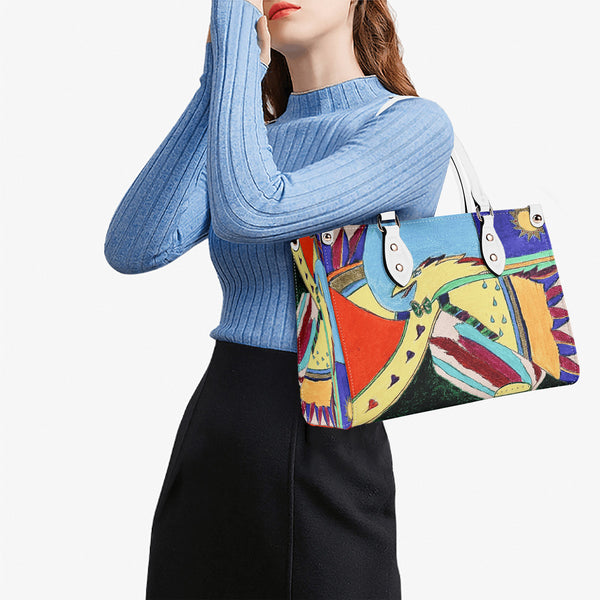 Free As A Bird, Multiple Sizes Upgraded Luxury Women PU Leather Handbag
