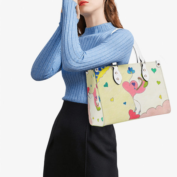 Cosmic Phoenix (1st Edition), Multiple Sizes Upgraded Luxury Women PU Leather Handbag