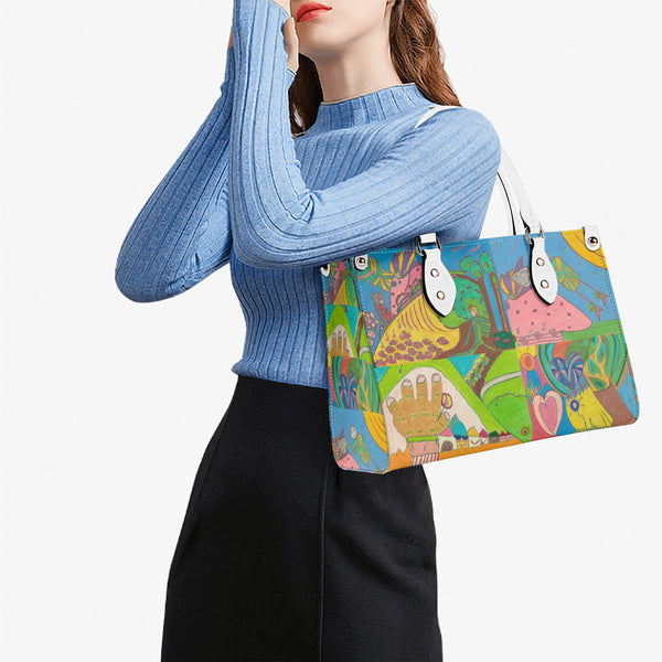 Whimsical Wonderland (Alternate 4th Edition) Multiple Sizes Upgraded Luxury Women PU Leather Handbag