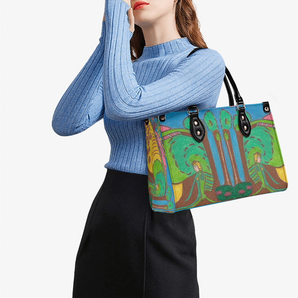 Whimsical Wonderland (Alternative 1st Edition) Multiple Sizes Upgraded Luxury Women PU Leather Handbag