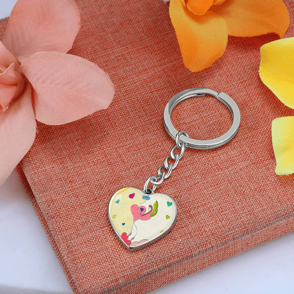Cosmic Phoenix (1st Edition), Graphic Heart Keychain