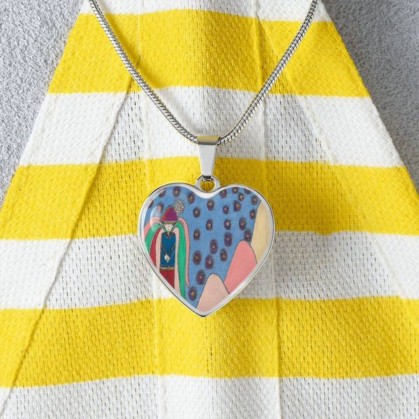 Bright Side (Angel), Heart Luxury Necklace