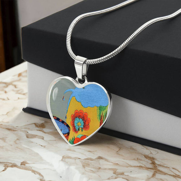 Wishing Well, Heart Luxury Necklace