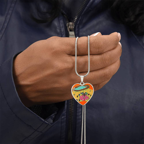 Sonic Bloom, Heart Luxury Necklace