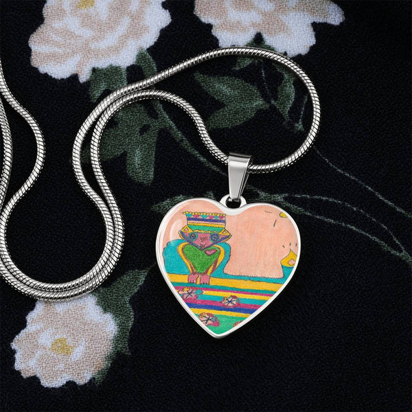 Brave Heart, Heart Luxury Necklace