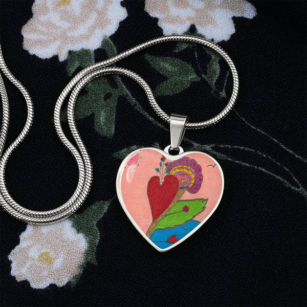 Upright in Heart (My Valentine's), Heart Luxury Necklace