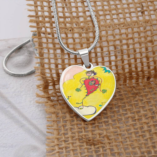 Blissful Heart (Dancer), Heart Luxury Necklace