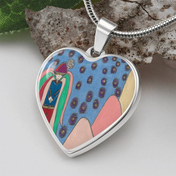 Bright Side (Angel), Heart Luxury Necklace