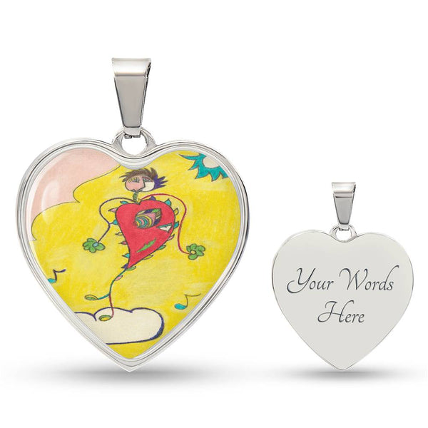 Blissful Heart (Dancer), Heart Luxury Necklace