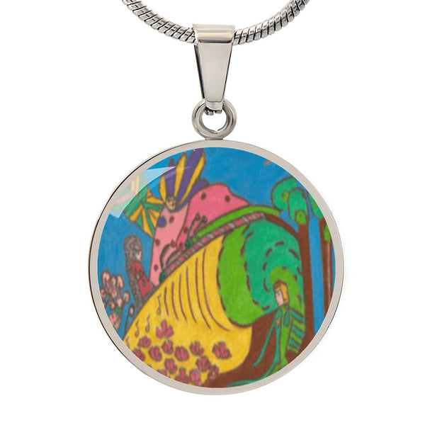 Whimsical Wonderland, Circle Luxury Necklace