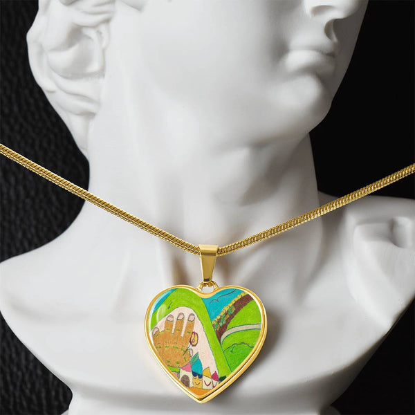 Blindspot, Heart Luxury Necklace