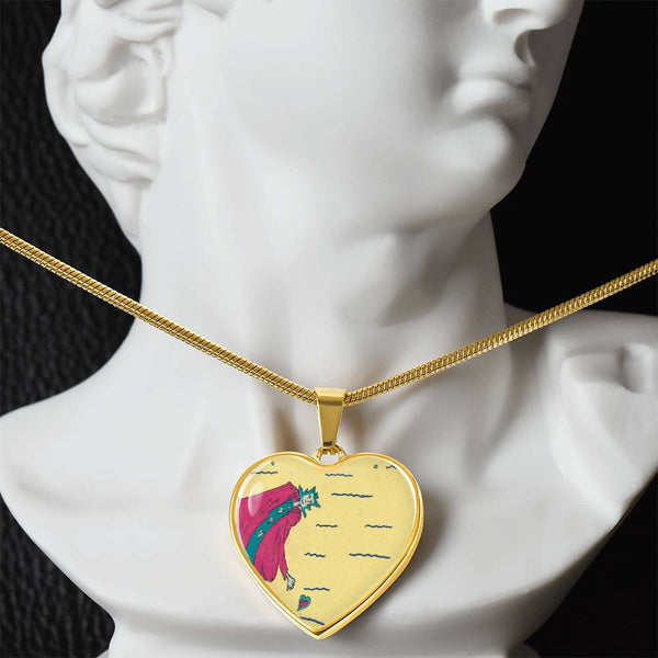 Noble Queen of Hearts, Heart Luxury Necklace