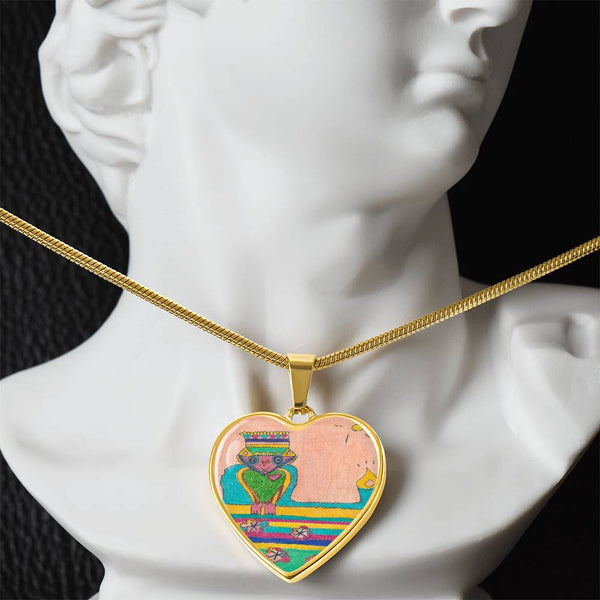 Brave Heart, Heart Luxury Necklace