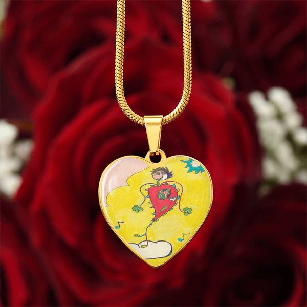 Blissful Heart (Dancer), Heart Luxury Necklace