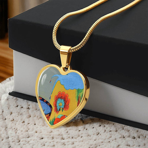 Wishing Well, Heart Luxury Necklace