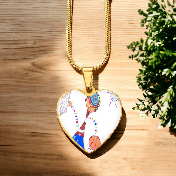 Dribble, Heart Luxury Necklace