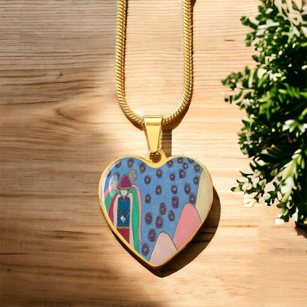 Bright Side (Angel), Heart Luxury Necklace