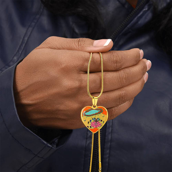 Sonic Bloom, Heart Luxury Necklace