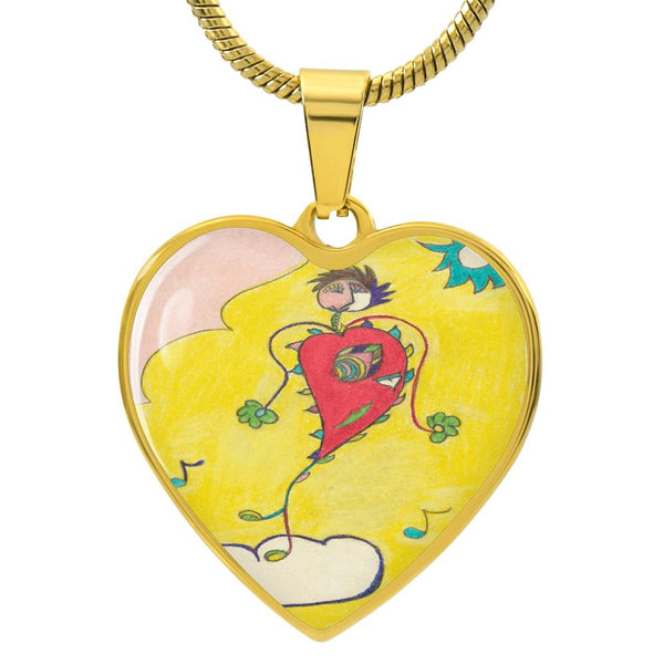 Blissful Heart (Dancer), Heart Luxury Necklace