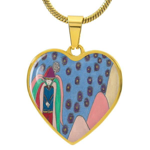 Bright Side (Angel), Heart Luxury Necklace