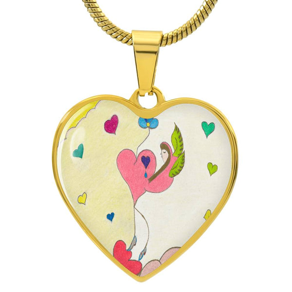 Cosmic Phoenix (1st Edition), Heart Luxury Necklace