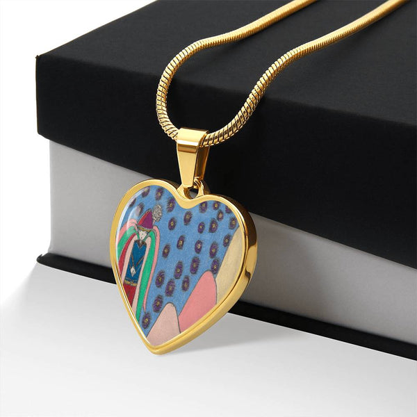 Bright Side (Angel), Heart Luxury Necklace