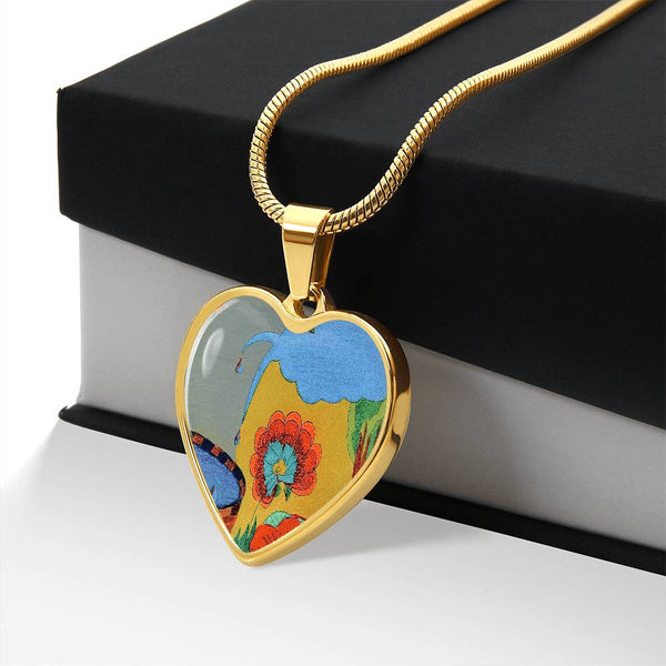 Wishing Well, Heart Luxury Necklace