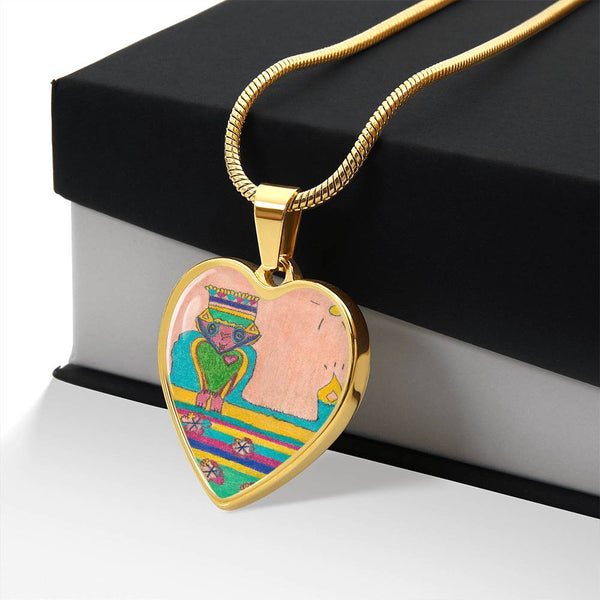 Brave Heart, Heart Luxury Necklace