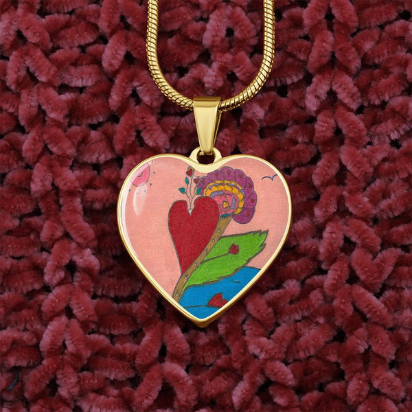 Upright in Heart (My Valentine's), Heart Luxury Necklace