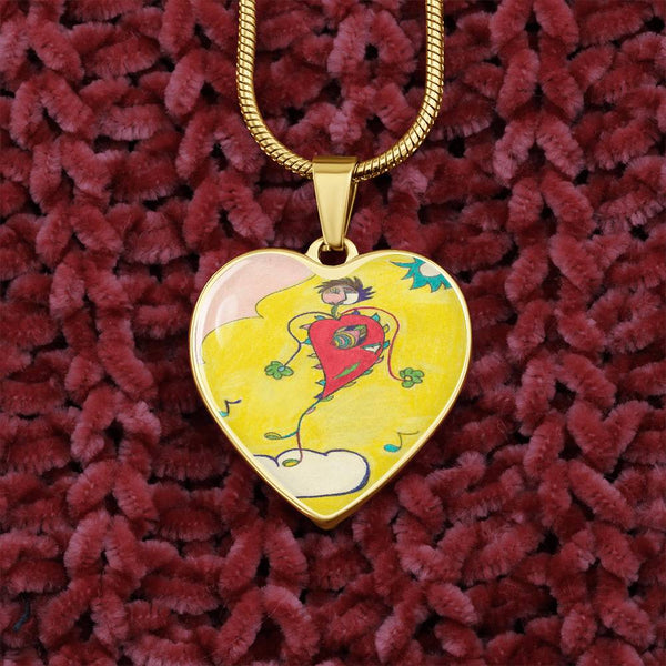 Blissful Heart (Dancer), Heart Luxury Necklace