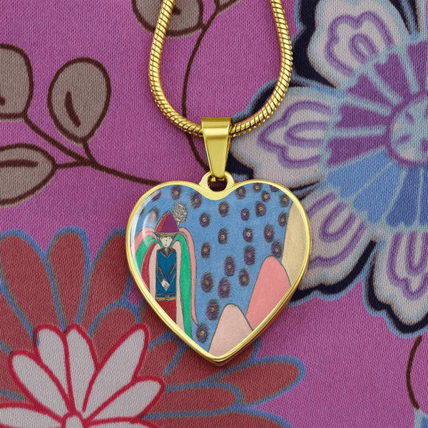 Bright Side (Angel), Heart Luxury Necklace