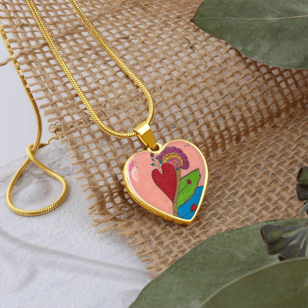 Upright in Heart (My Valentine's), Heart Luxury Necklace